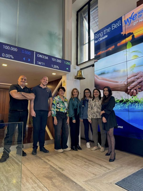 21 November 2024 - Malta Stock Exchange Ring the Bell for Climate