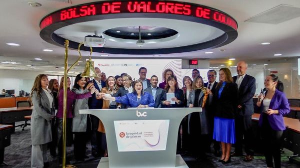 5 March - nuam celebrates The Ring the Bell for Gender Equality in Colombia