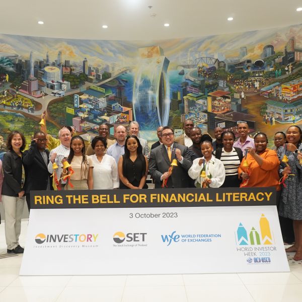 3 October 2023 - Ring the Bell opening ceremony at the Stock Exchange of Thailand