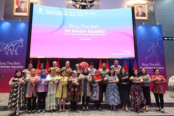 7 March - Ring the Bell for Gender Equality at the Indonesia Stock Exchange