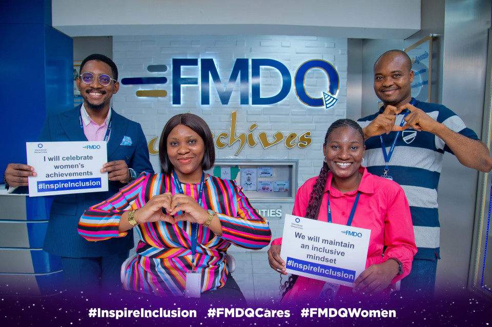 FMDQ Rings the Bell for Gender Equality - 2024
