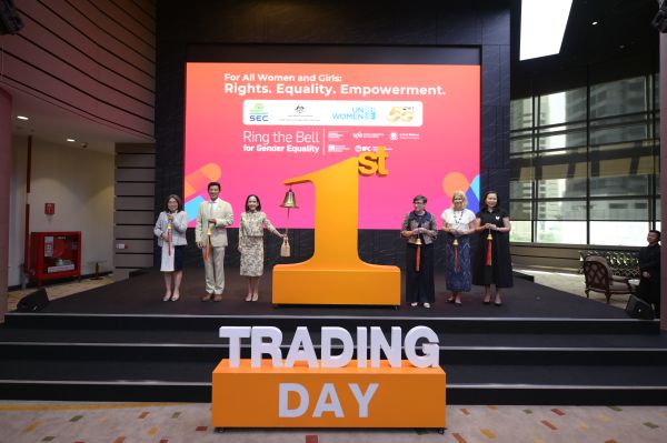 12 March - Ring the Bell for Gender Equality at The Stock Exchange of Thailand