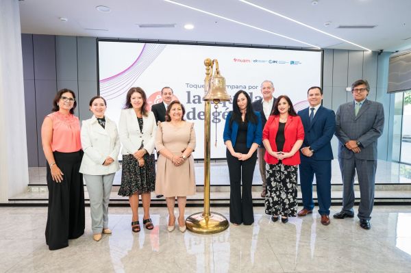5 March - nuam celebrates The Ring the Bell for Gender Equality in Peru