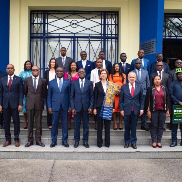 5 October 2023 - BRVM and LuxSE jointly celebrated the ring the bell for financial literacy in Abidjan