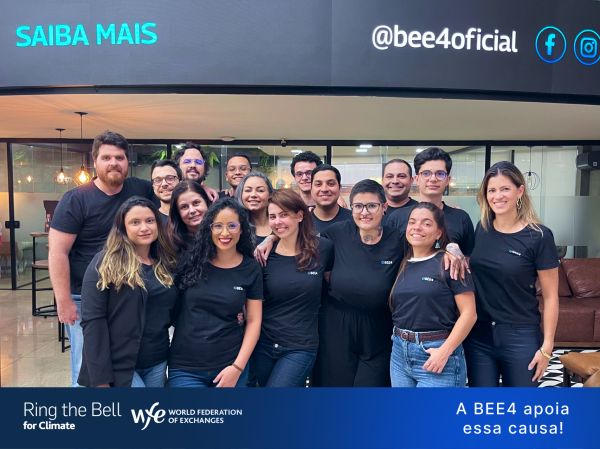 11 November 2024 - ‘Ring the Bell for Climate’: mercado BEE4 adere à campanha global pelas mudanças climáticas
