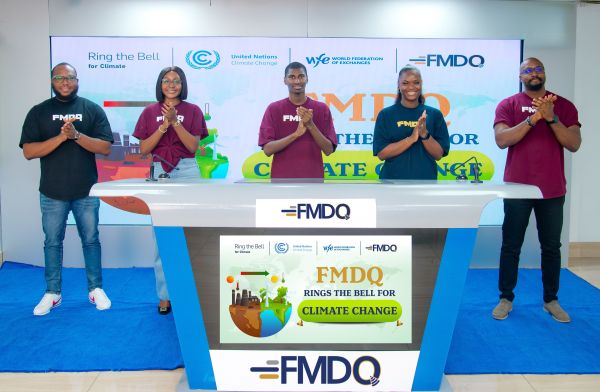 22 November 2024 - FMDQ Participates in the 2024 Ring the Bell for Climate
