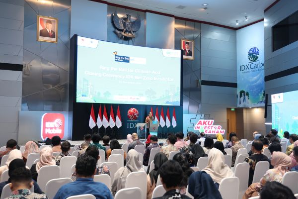 20 November 2024 - IDX held the Ring the Bell for Climate event