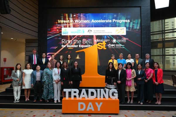 11 March - Ring the Bell for Gender Equality at The Stock Exchange of Thailand