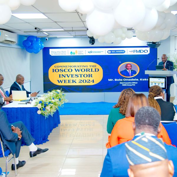 7 October 2024 - FMDQ Rings the Bell for Financial Literacy