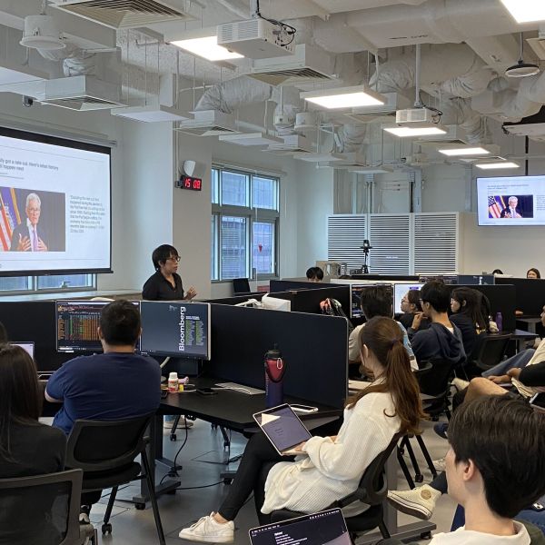 9 October 2024 - Teach-in session for a group of Singapore Institute of Technology Fintech and Accountancy students