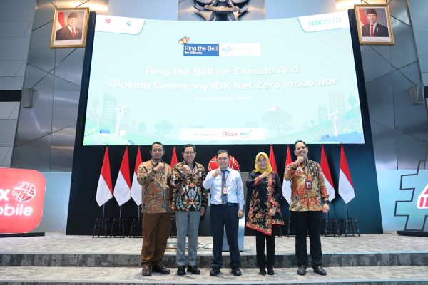 20 November 2024 - IDX held the Ring the Bell for Climate event