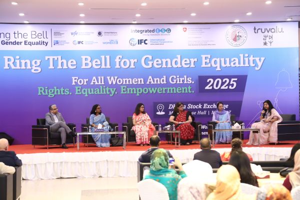 10 March - Ring the Bell for Gender Equality at the Dhaka Stock Exchange