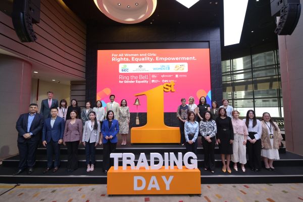 12 March - Ring the Bell for Gender Equality at The Stock Exchange of Thailand