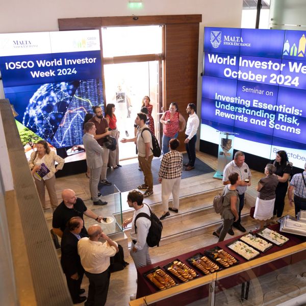 8 October 2024 - Malta Stock Exchange Rings the Bell for Financial Literacy
